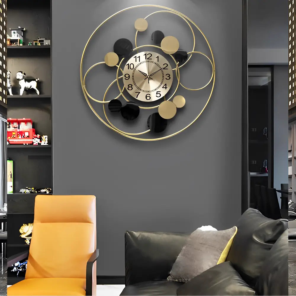 SOLAR - Horloge murale cercle design