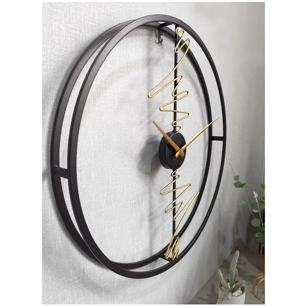 NIMBUS - Horloge murale cercle abstrait