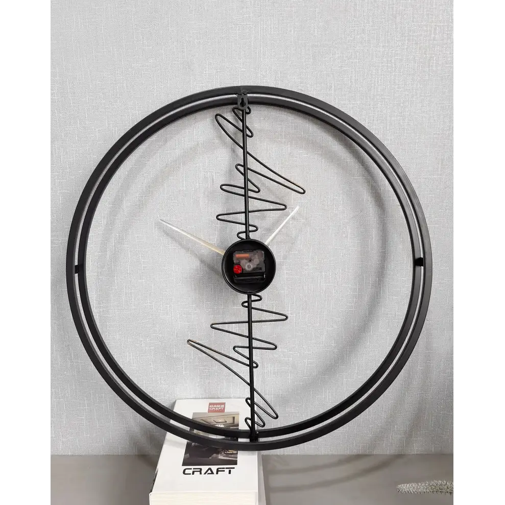 NIMBUS - Horloge murale cercle abstrait