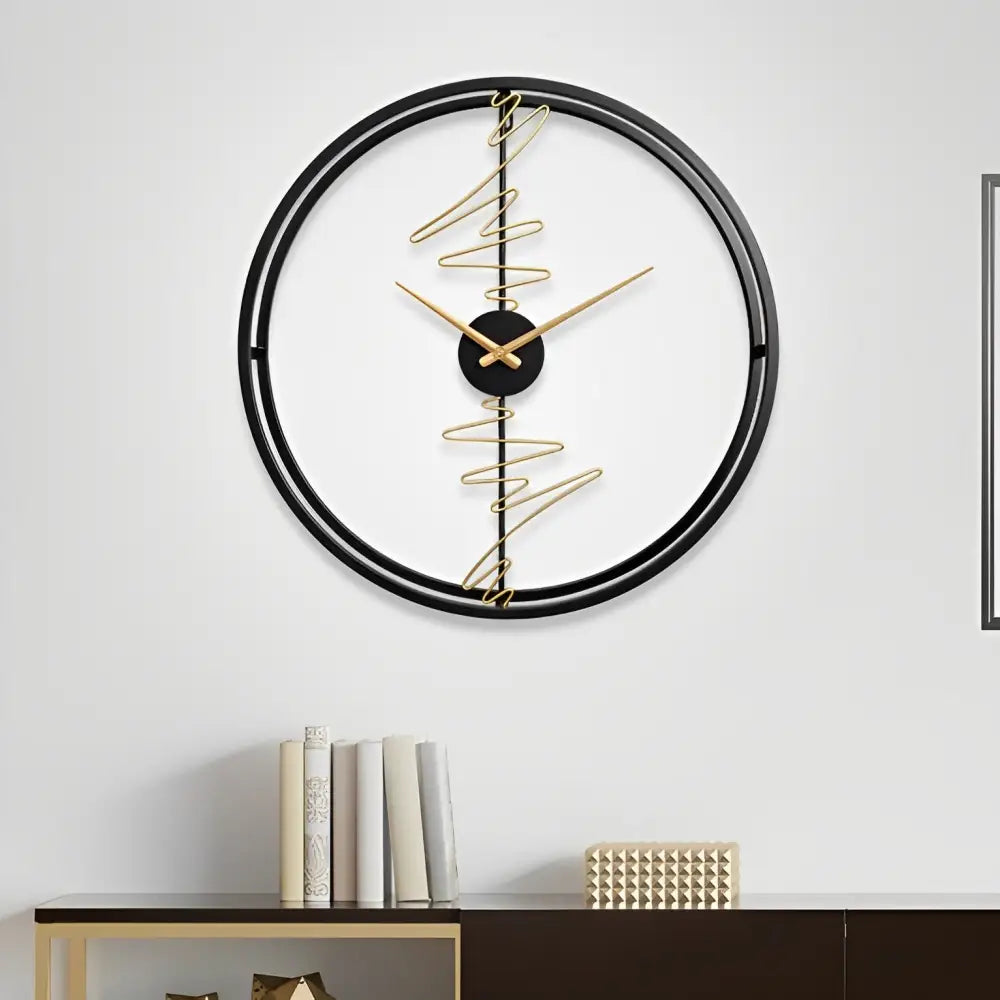 NIMBUS - Horloge murale cercle abstrait