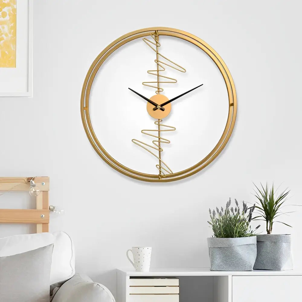 NIMBUS - Horloge murale cercle abstrait