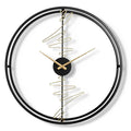 Horloge Design Cercle Détails Abstraits
