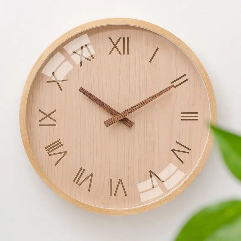 LINO - Petite horloge murale bois