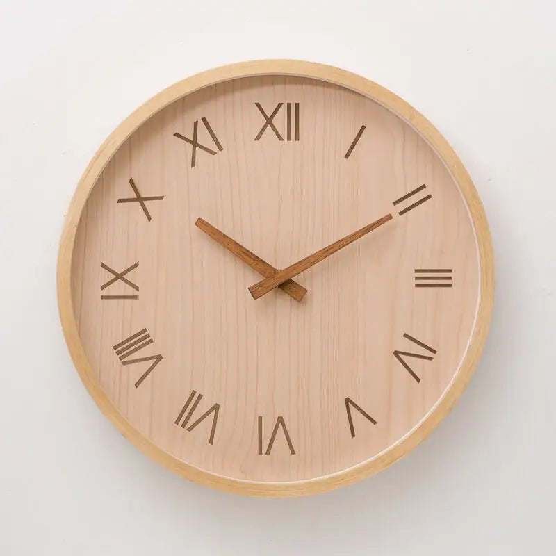 LINO - Petite horloge murale bois