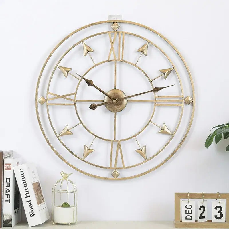 Horloge Murale Design en Métal