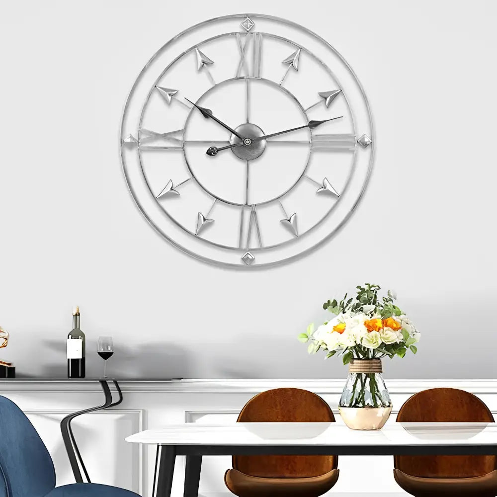 Horloge Murale Design en Métal