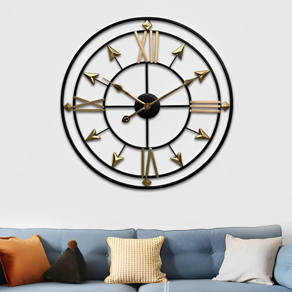 Horloge Murale Design en Métal