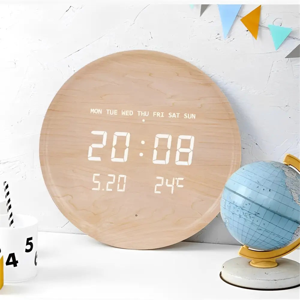 Horloge Murale Design Led