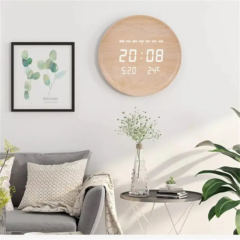Horloge Murale Design Led