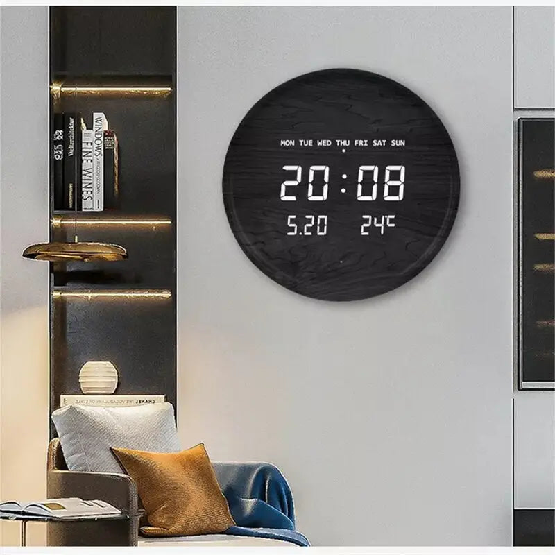 Horloge Murale Design Led