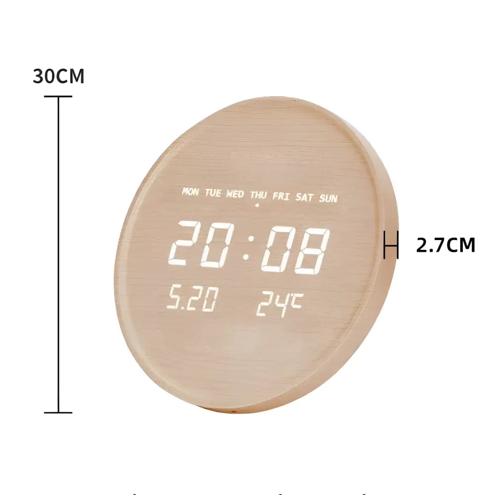 Horloge Murale Design Led