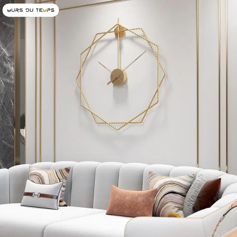 Horloge Murale Design Octogone