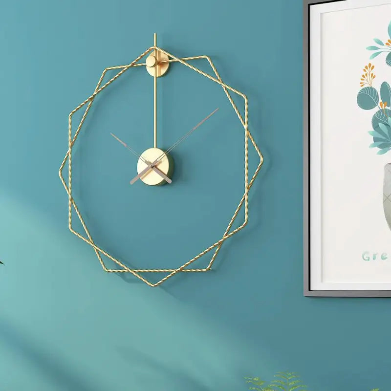Horloge Murale Design Octogone