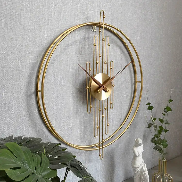 Horloge Murale Cercle Art Déco