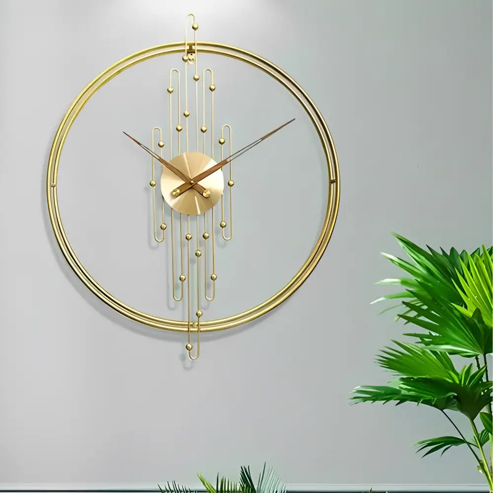 Horloge Murale Cercle Art Déco