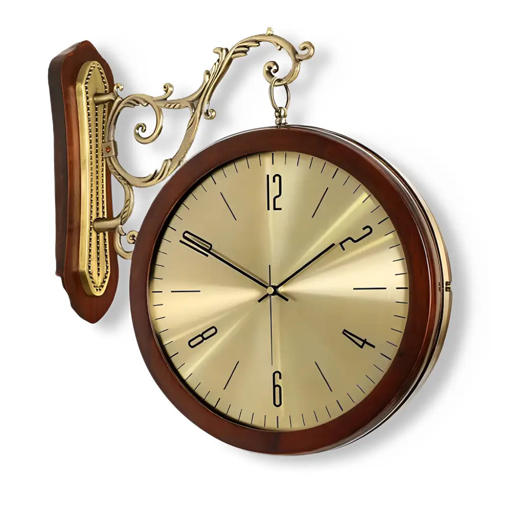DEPOT - Horloge double face vintage 20 pouces