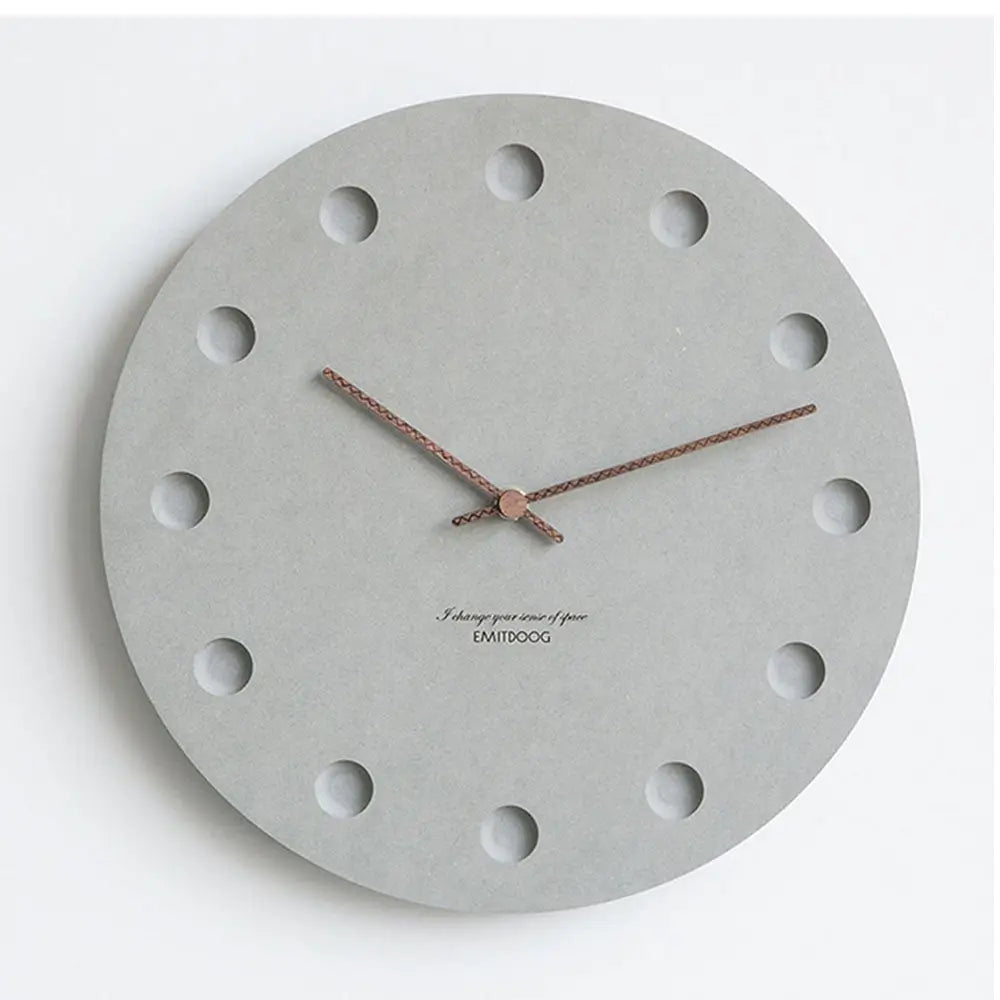 CEMENTA - Horloge murale effet béton