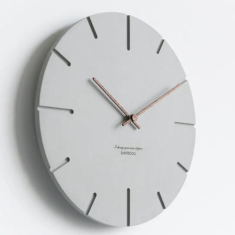 CEMENTA - Horloge murale effet béton