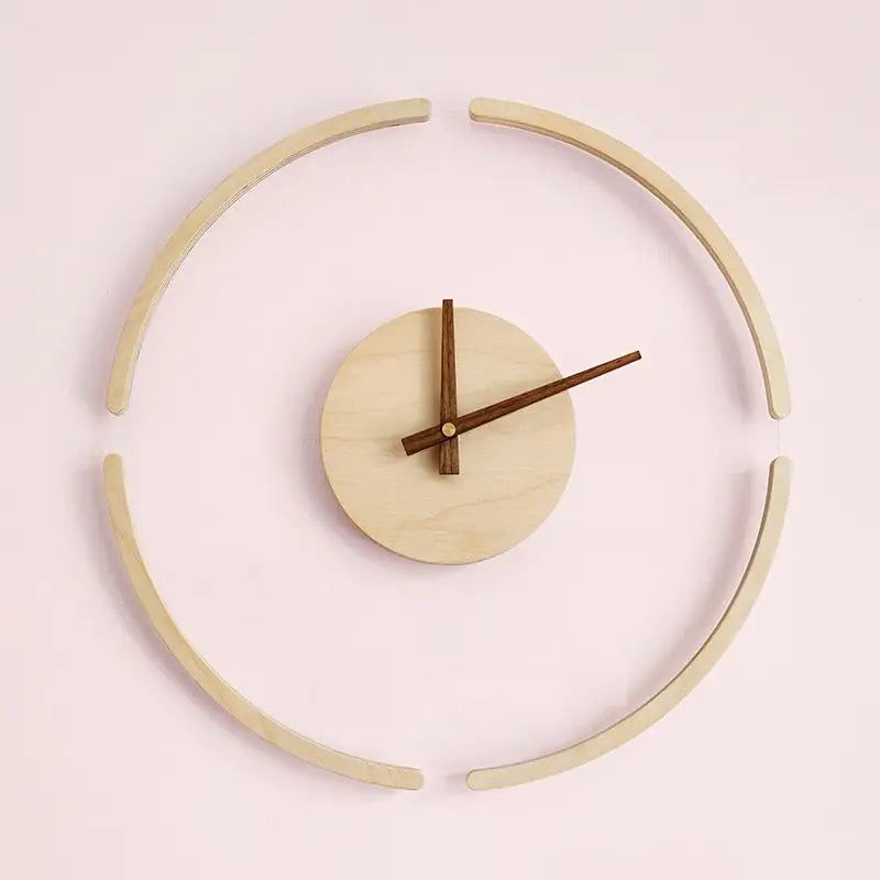 OSLO - Horloge murale cercle minimaliste 35 cm