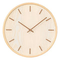 Horloge Murale en Bois Naturel