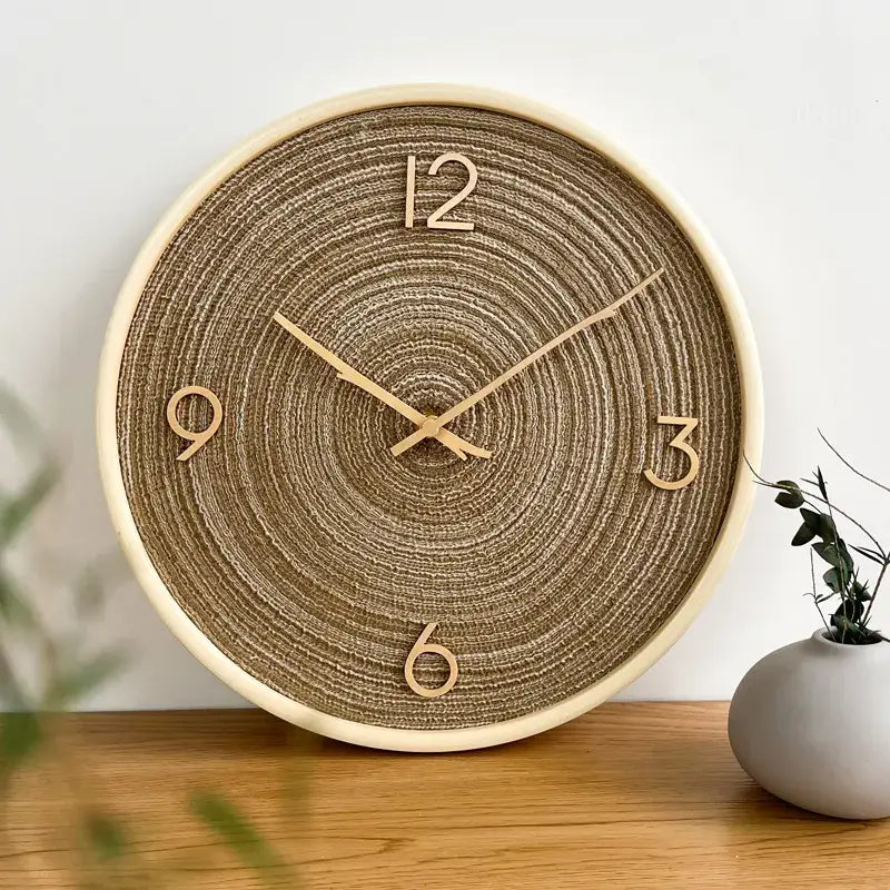 Horloge Murale Sable Doré