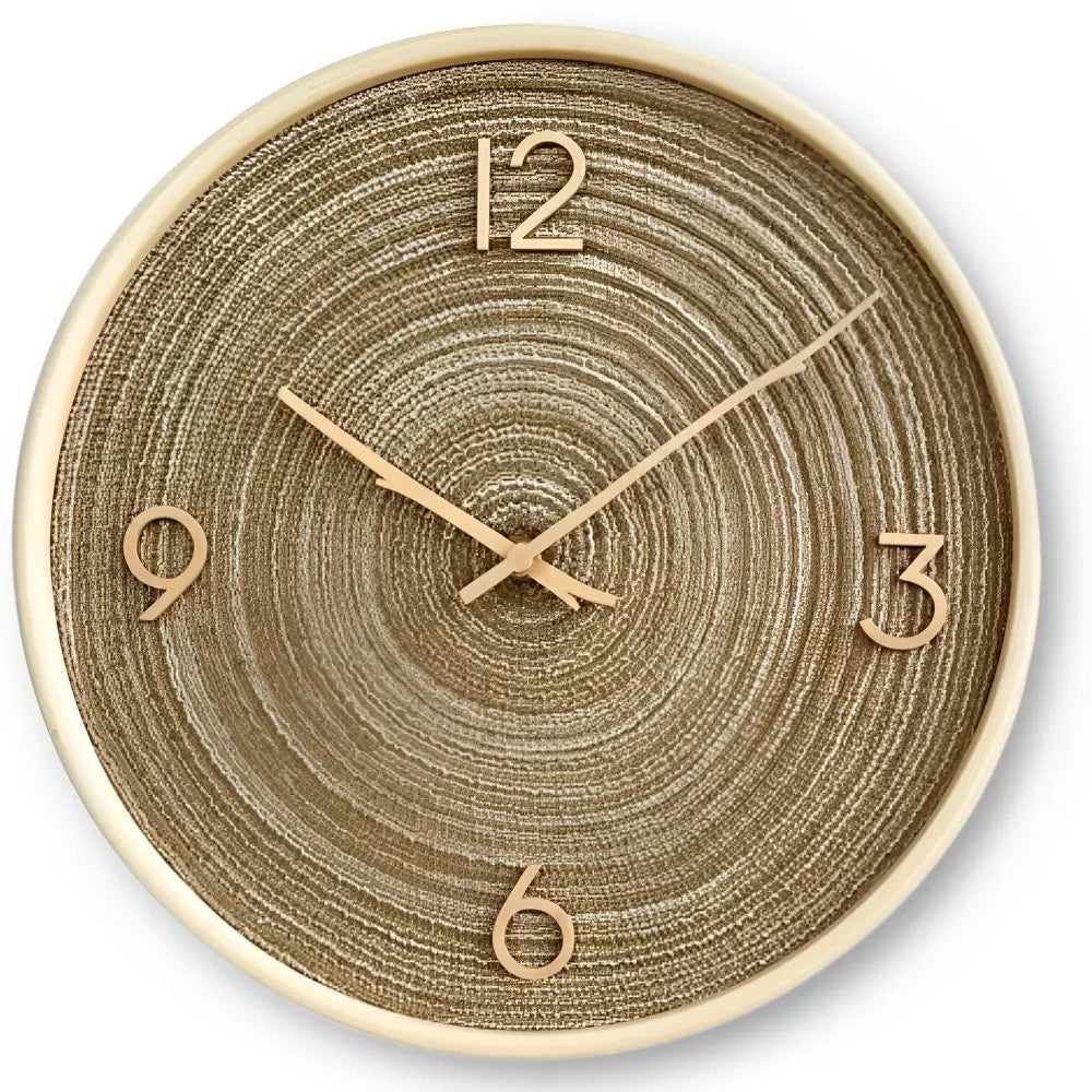 Horloge Murale Sable Doré