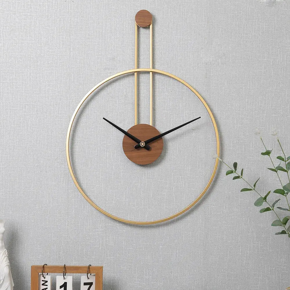 SUSPENS - Horloge murale cercle suspendu
