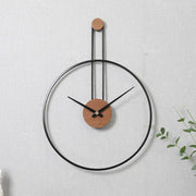 SUSPENS - Horloge murale cercle suspendu