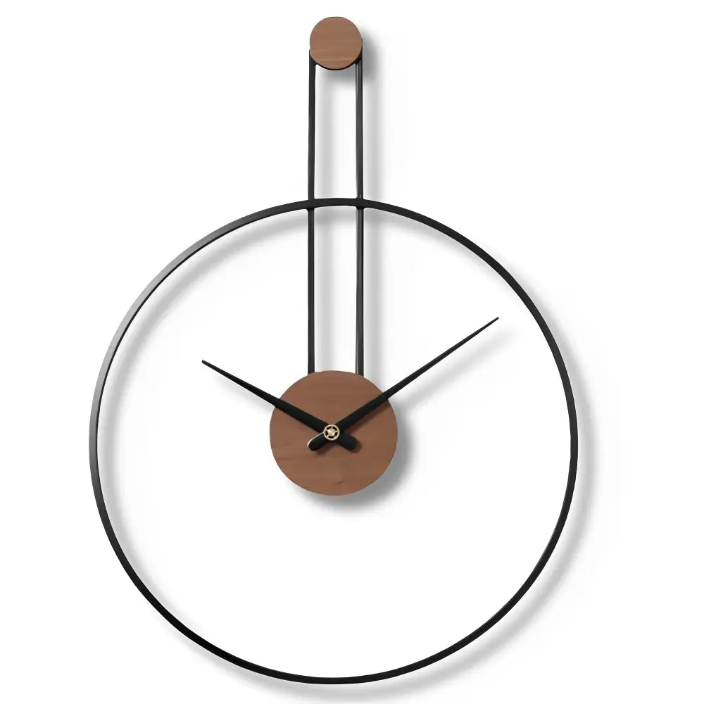 SUSPENS - Horloge murale cercle suspendu