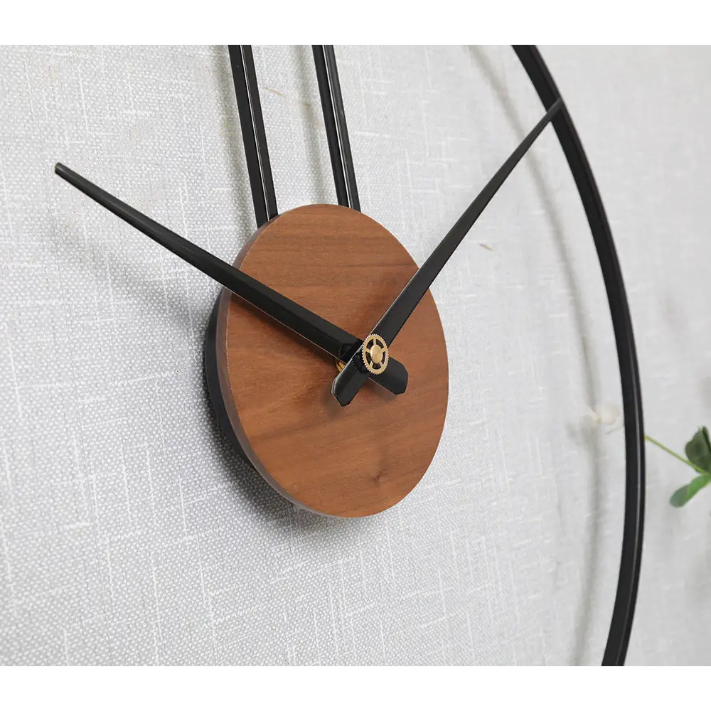 SUSPENS - Horloge murale cercle suspendu