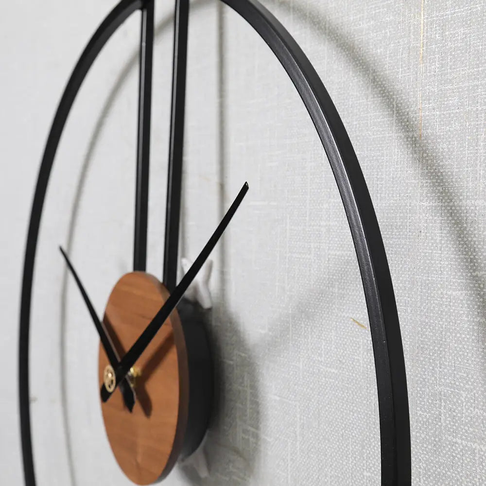 SUSPENS - Horloge murale cercle suspendu