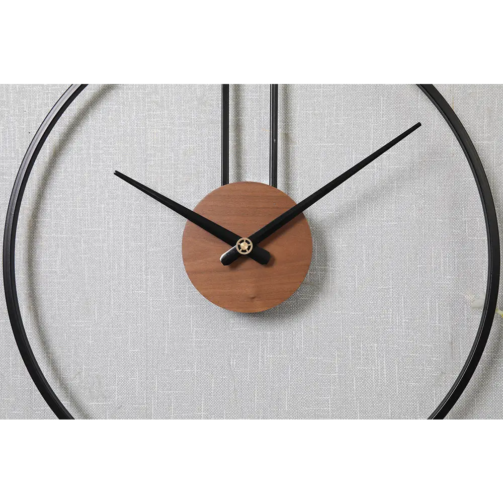 SUSPENS - Horloge murale cercle suspendu