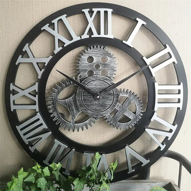 ATLAS - Grande horloge murale 80 cm
