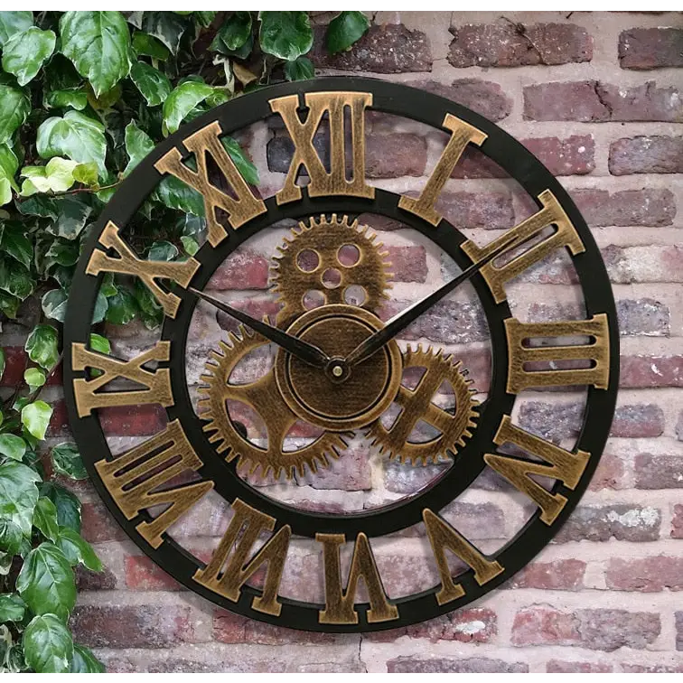 ATLAS - Grande horloge murale 80 cm