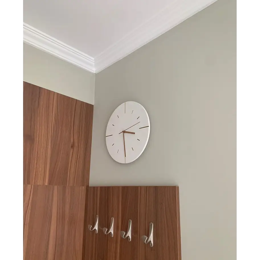 Horloge Murale Imitation Ciment