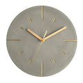 Horloge Murale Imitation Ciment