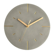 MINERAL - Horloge murale effet ciment
