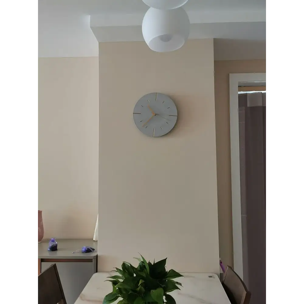 Horloge Murale Imitation Ciment