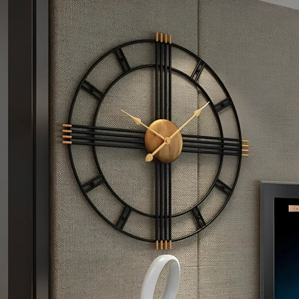 Horloge Murale Design Industrielle