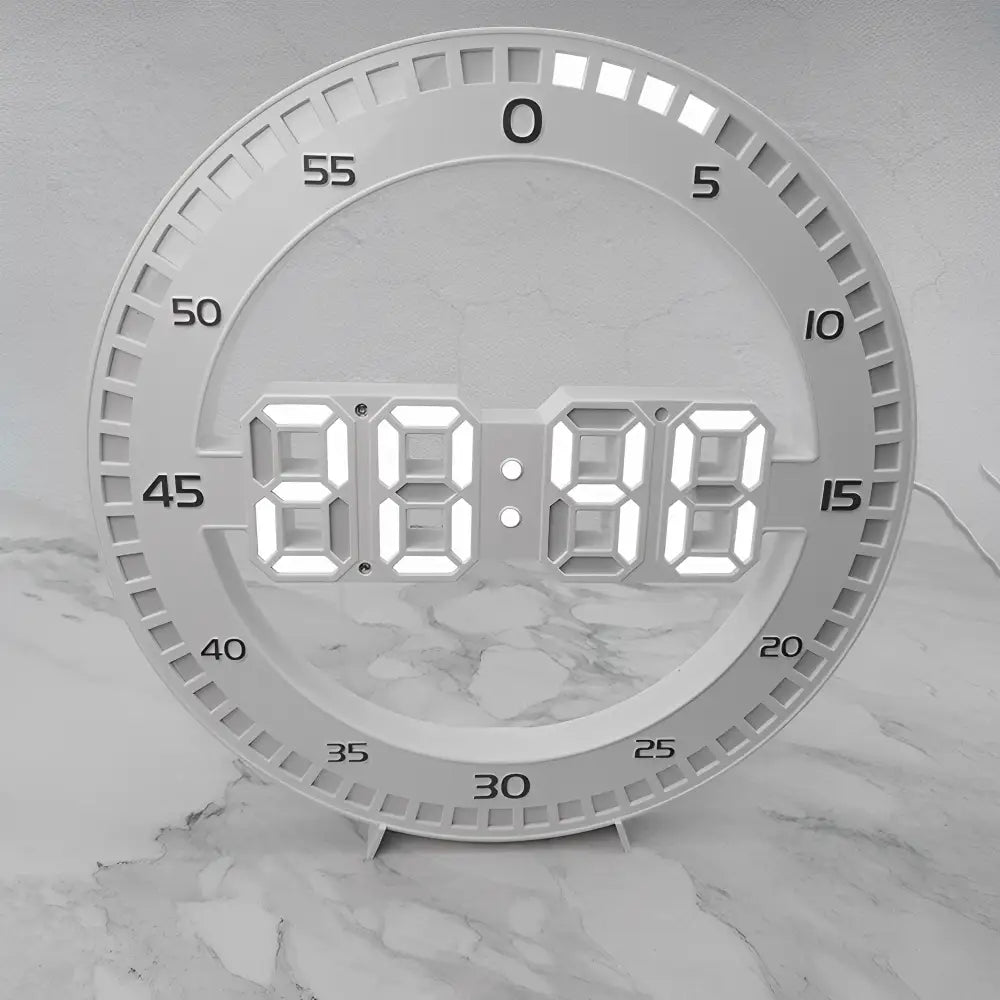 NOVA - Horloge murale LED 3D
