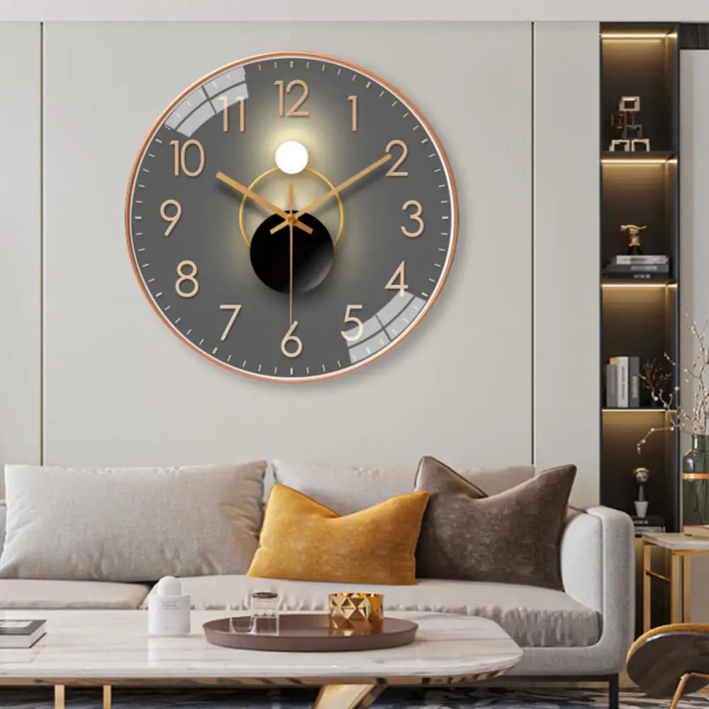 LUMA - Horloge murale design moderne