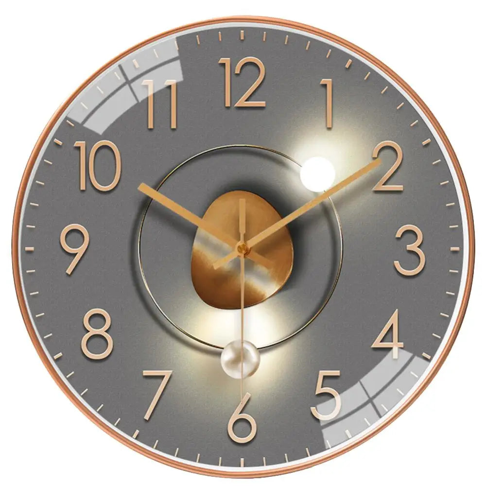 Horloge Murale Lumière et Ombre