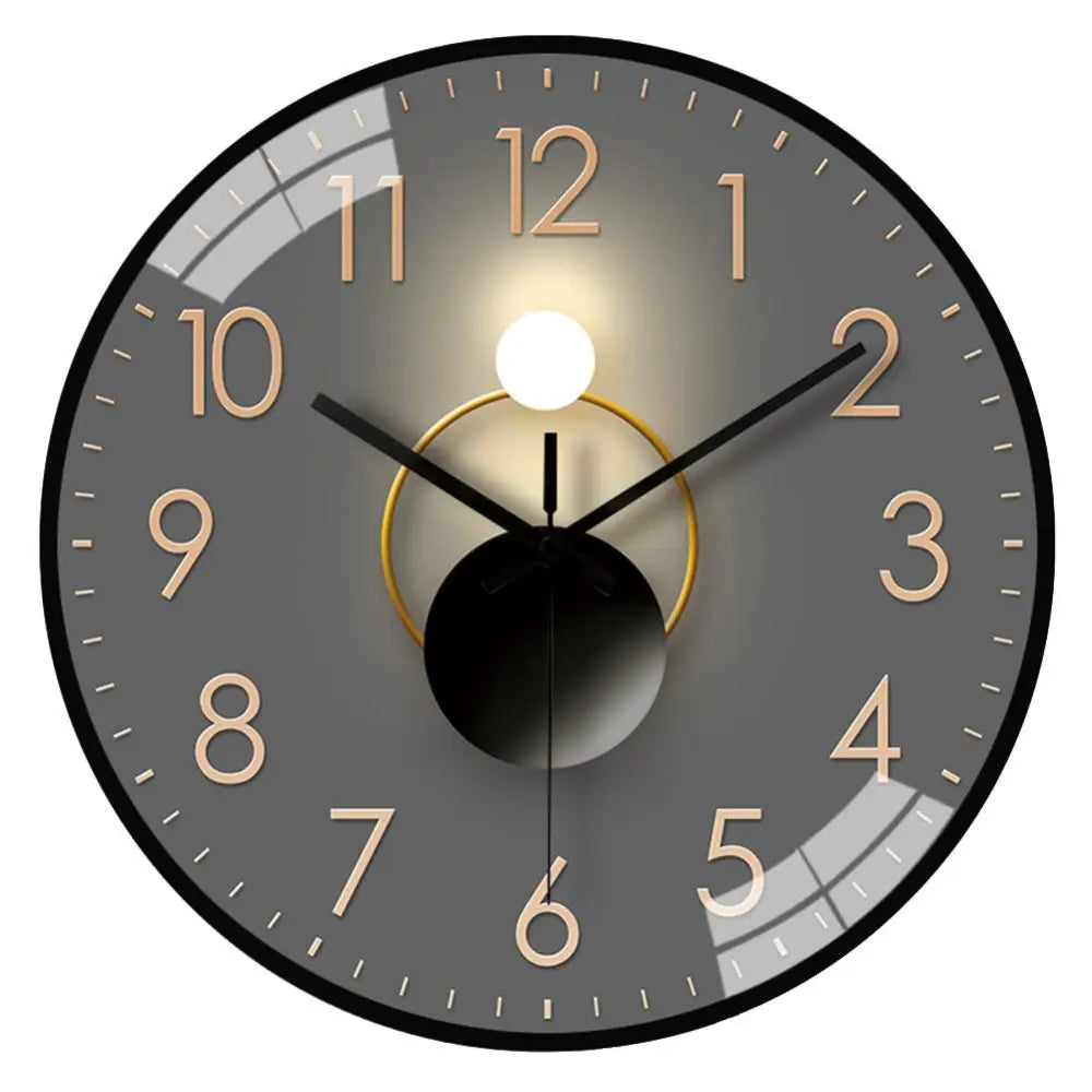 Horloge Murale Lumière et Ombre