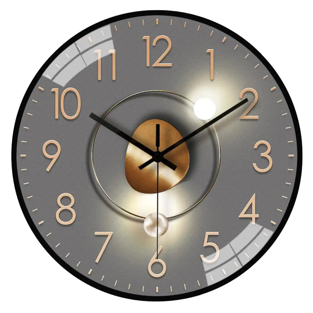Horloge Murale Lumière et Ombre