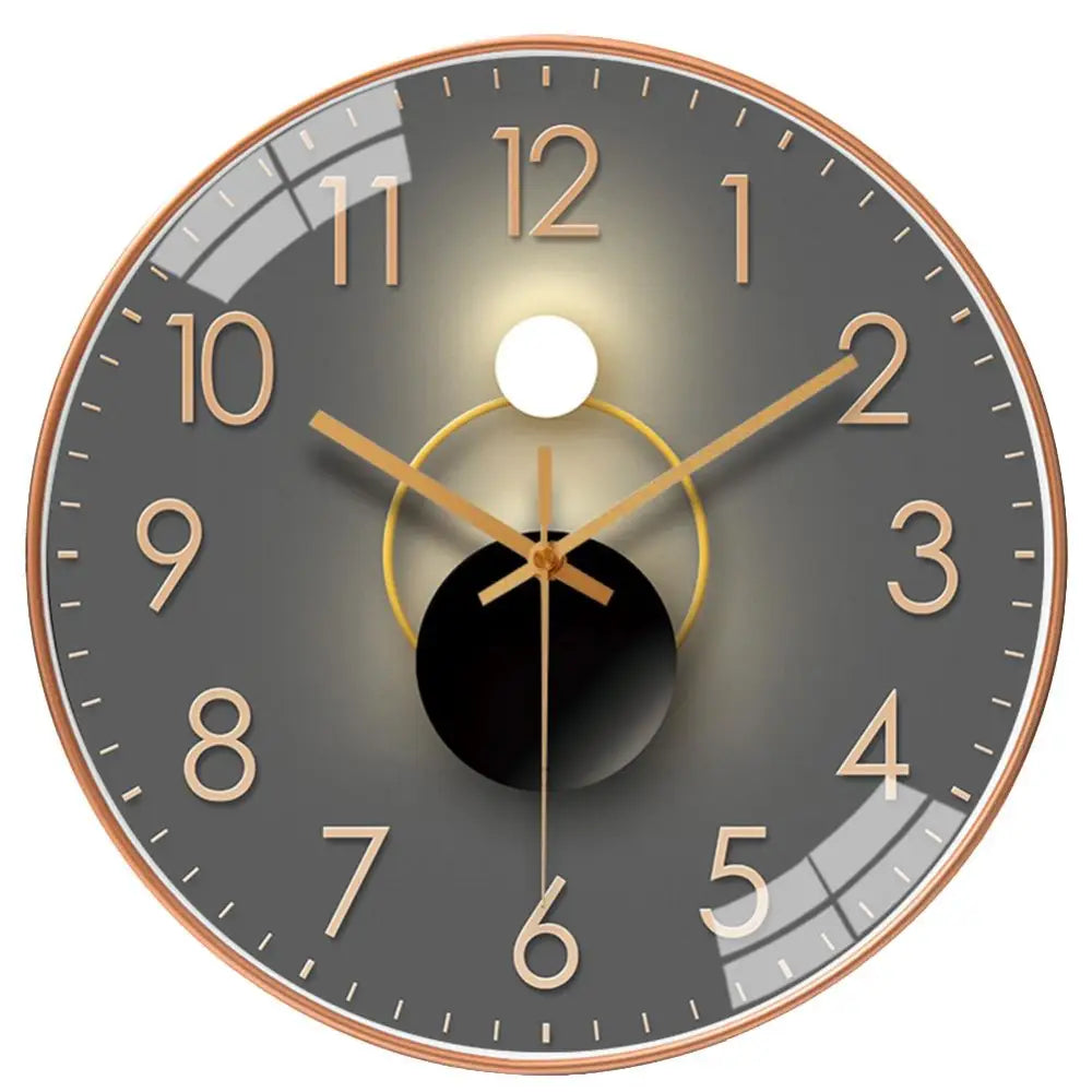Horloge Murale Lumière et Ombre