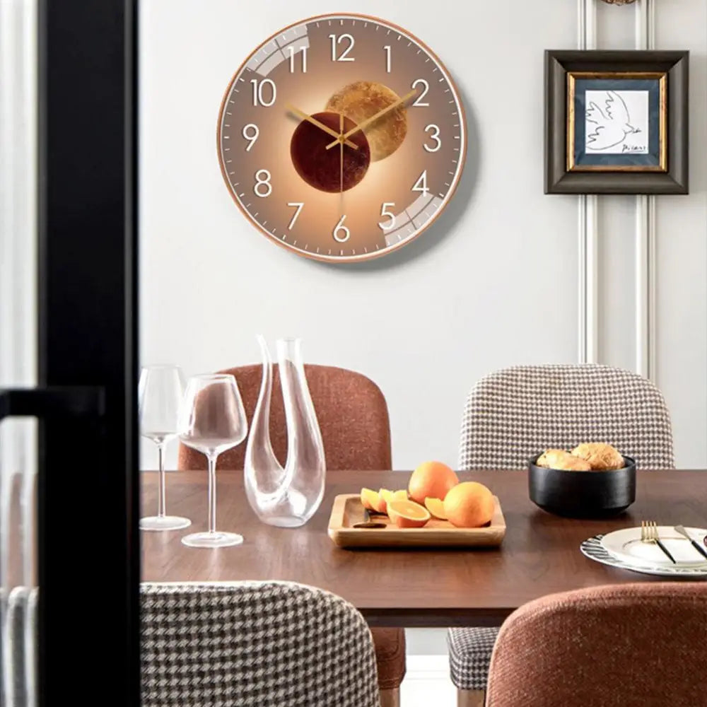 LUMA - Horloge murale design moderne