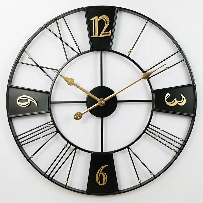 Grande Horloge Murale Style Factory