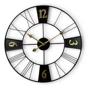 FACTORY - Grande horloge murale industrielle 60 cm