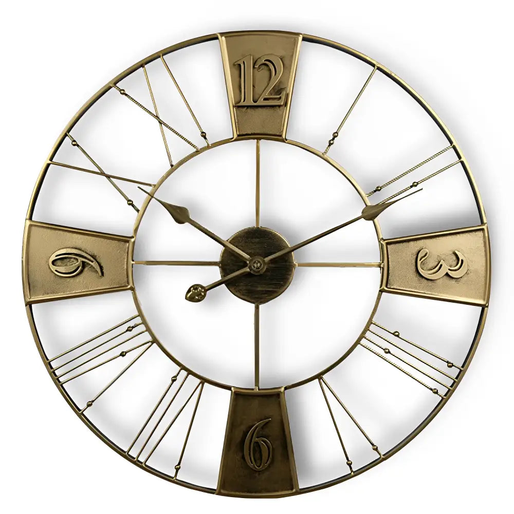 Grande Horloge Murale Style Factory