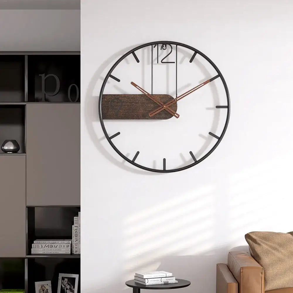 Horloge Murale Rustik Moderne